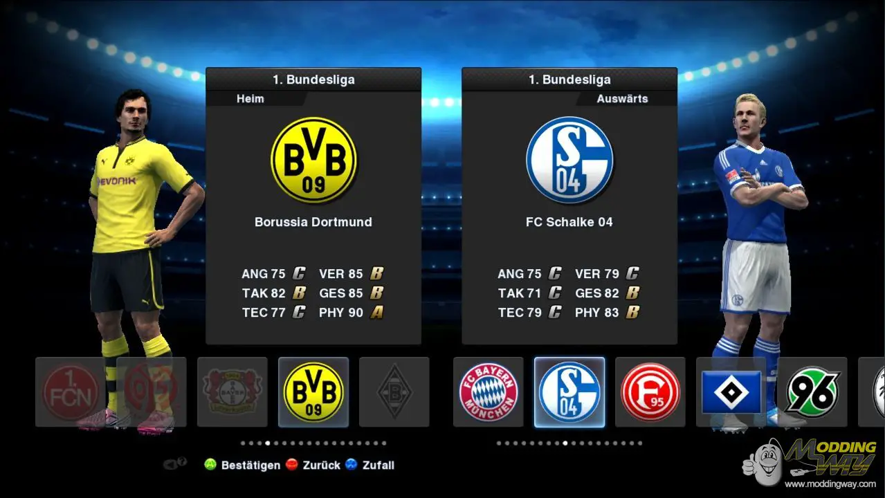 PES 2013 UEFA Champions League - Bayern Munich vs Borussia Dortmund - FINAL  