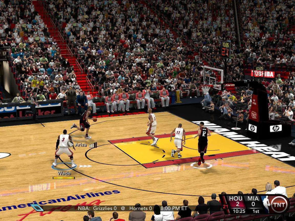 Miami Heat Real Court - Final Version - NBA 2K10