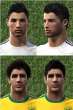 C.Ronaldo and Alex Pato face