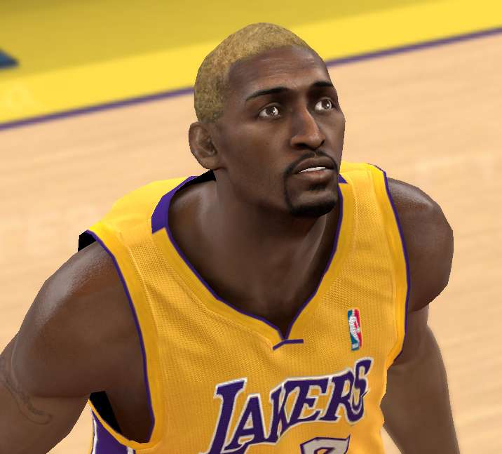 Ron Artest Cyber Face ( Yellow Hair )