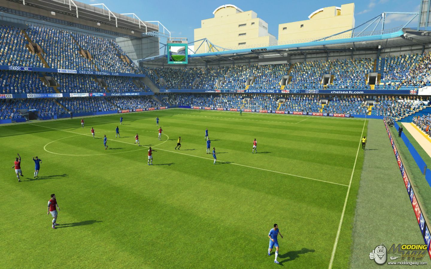 Stamford Bridge by Gkan fixed by oliver14 - Pro Evolution Soccer 2013 at  ModdingWay