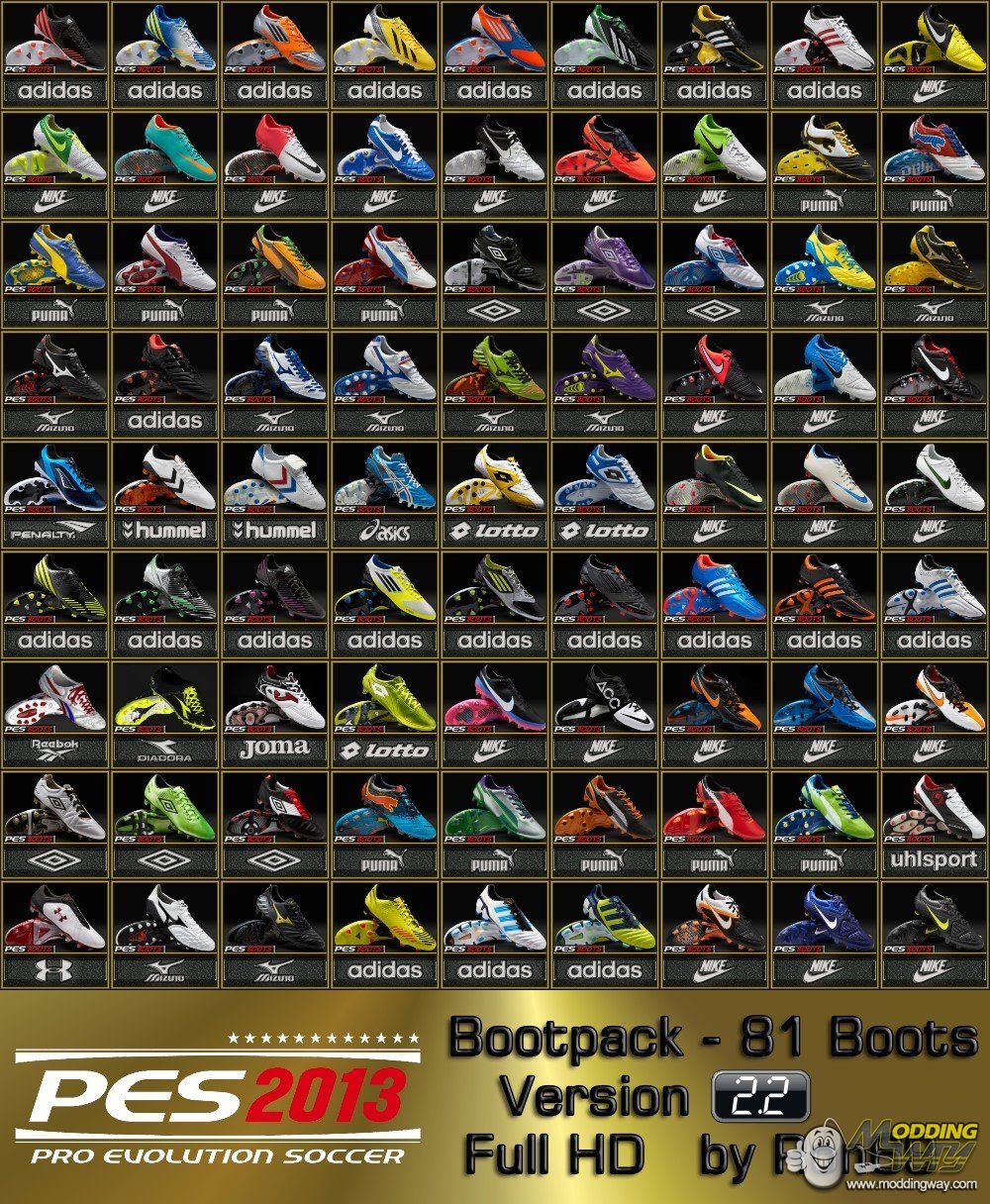 PES 2013 Bootpack by Ron69 - Pro Evolution Soccer 2013