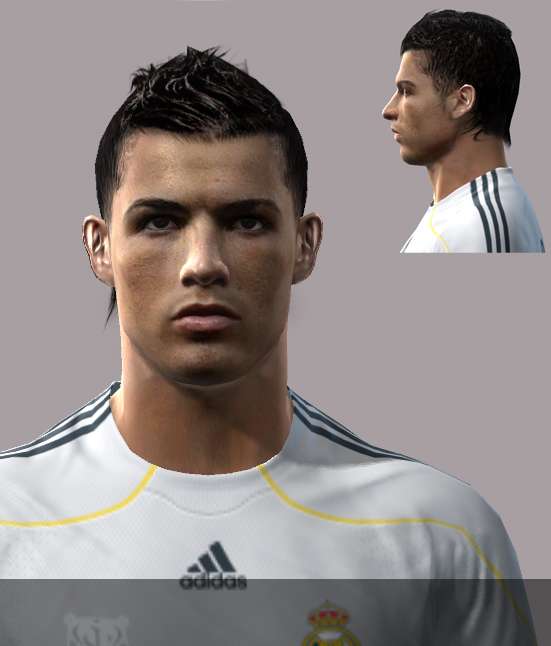 Cristiano Ronaldo Face - Pro Evolution Soccer 2012 at ModdingWay