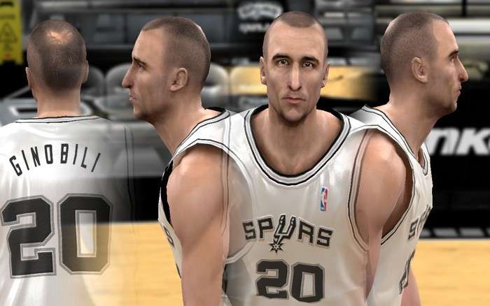 Manu Ginobili Cyber Face