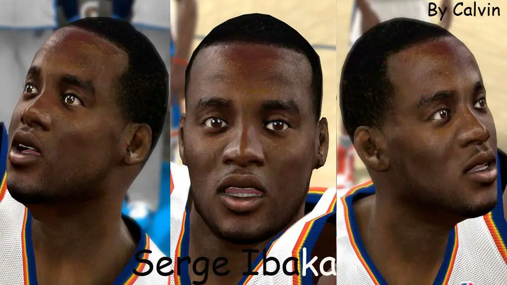 Serge Ibaka Cyber Face