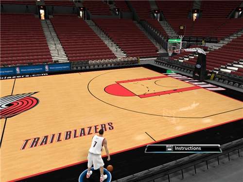 Portland Trailblazers Court Updated