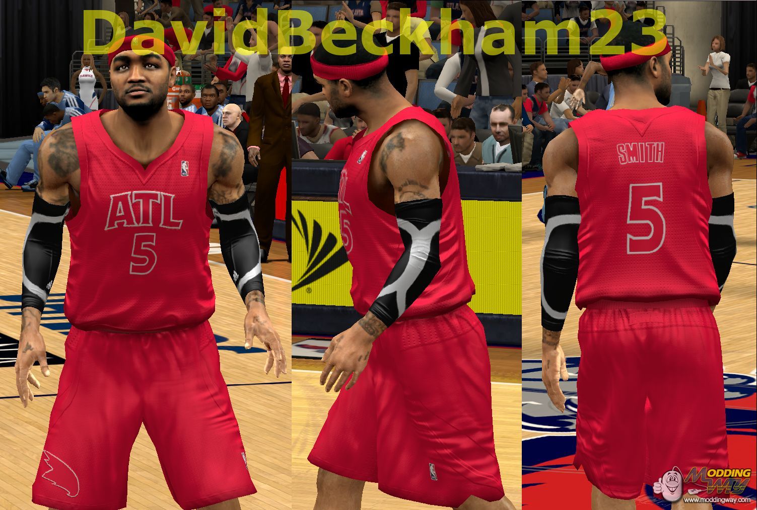 NBA 2K13 Atlanta Hawks Retro Jersey Mods 