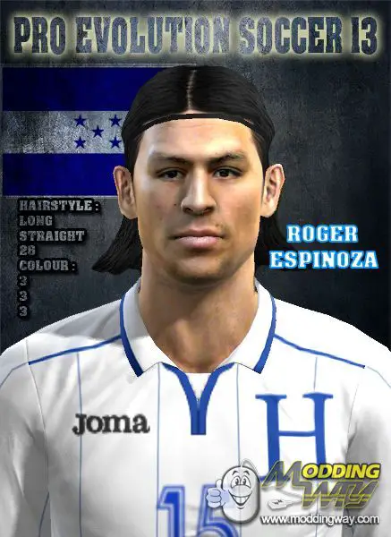 ROGER ESPINOZA - Pro Evolution Soccer 2013 at ModdingWay