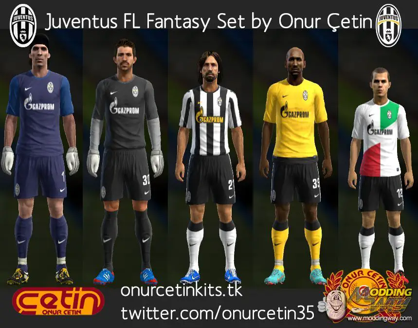 Juventus Fantasy With 12 13 Nike Temp Pro Evolution
