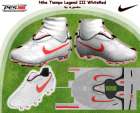Nike Tiempo Legend III White Red Boots