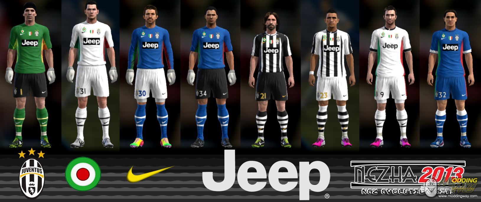 Juventus Fantasy Pro Evolution Soccer 2013 At Moddingway