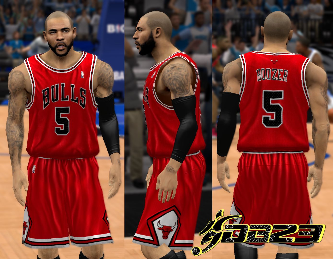 NBA 2K14 Complete Chicago Bulls Jersey Patch 