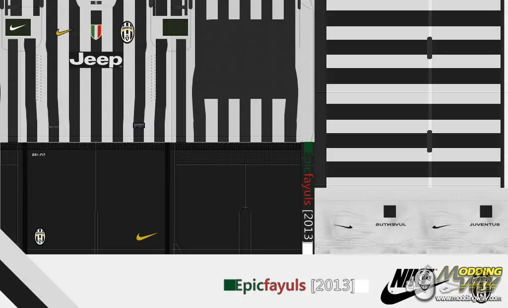 Juventus Kit 13 14 Pro Evolution Soccer 2013 At Moddingway