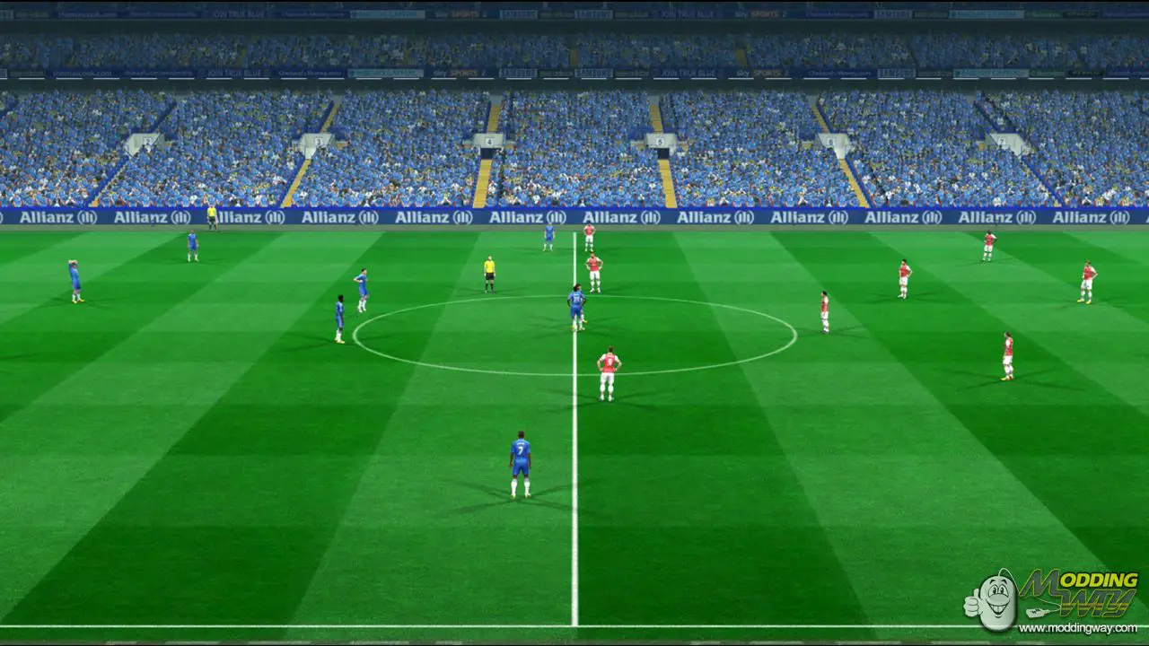 Stamford Bridge by Gkan fixed by oliver14 - Pro Evolution Soccer 2013 at  ModdingWay