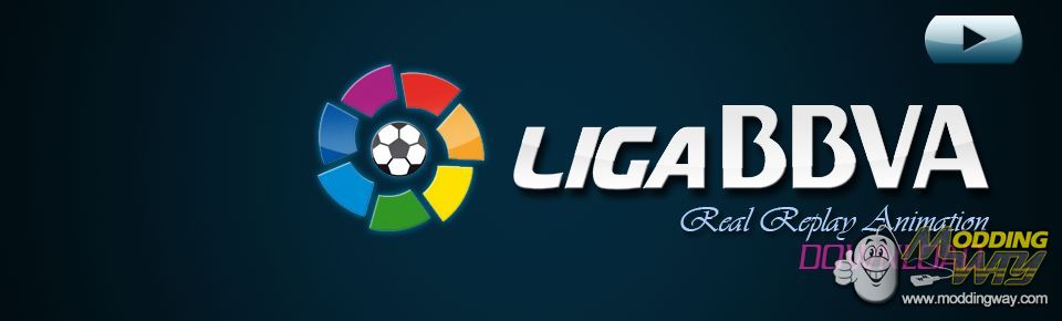 Real Replay Animations Pes 2013 (BBVA-EPL-Bundesliga-Ligue 1-Lig TV ...
