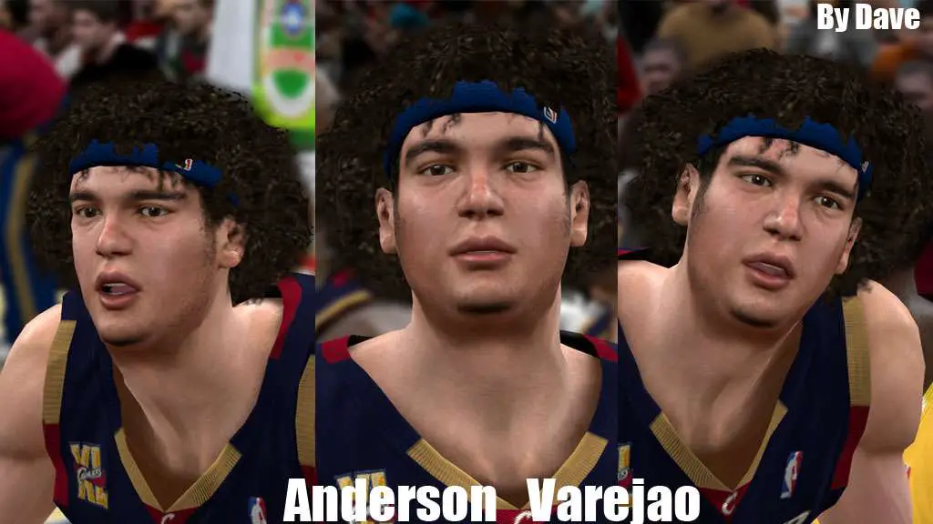 Anderson Varejao Cyber Face