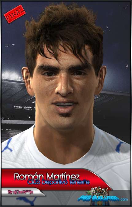 Roman Martinez Face - Pro Evolution Soccer 2010 at ModdingWay