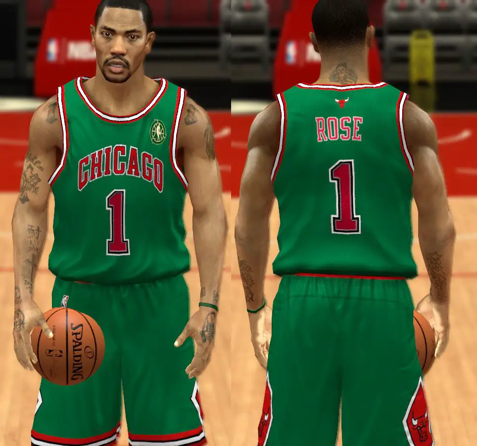 NBA 2K13 Chicago Bulls Jerseys 