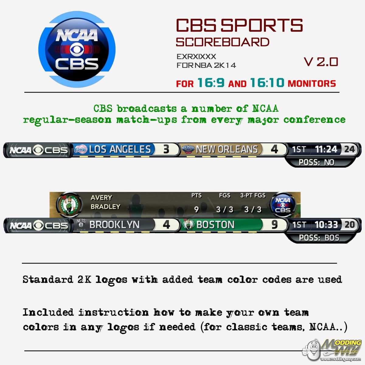 CBS Scoreboard v2.1