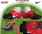 Nike CTR 360 Black Red Boots