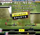 Setanta Sports Mock Scoreboard