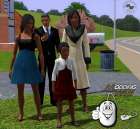 Barack Obama Family for The Sims 3