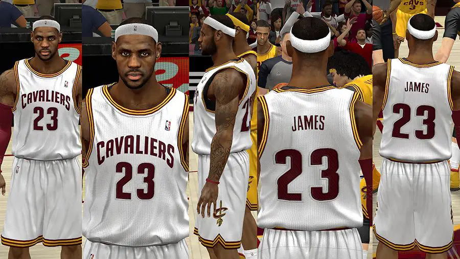 NBA 2K14 Complete Cleveland Cavaliers Jersey Patch 