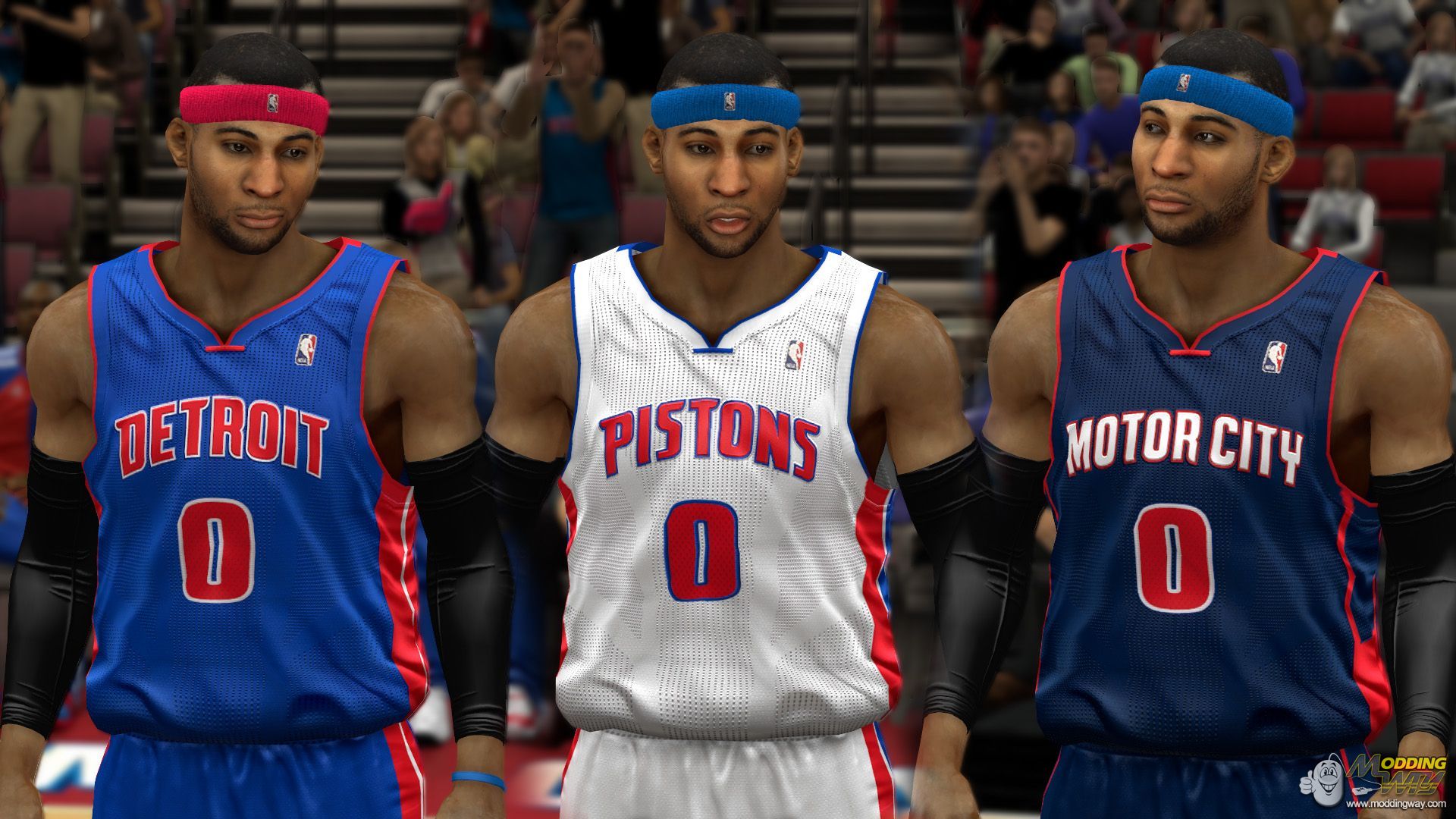 NBA 2K14 Complete Detroit Pistons Jersey Patch 