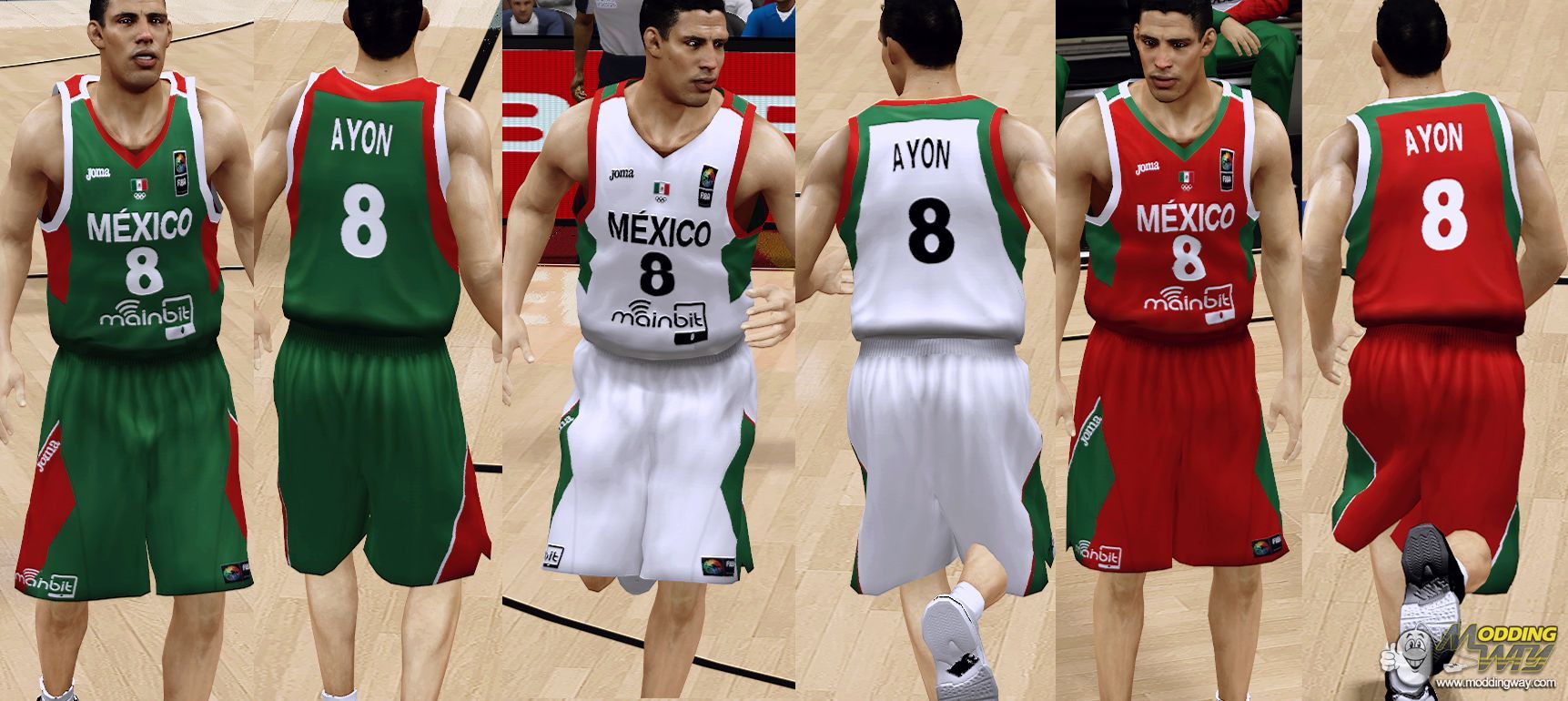 mexico basketball jersey