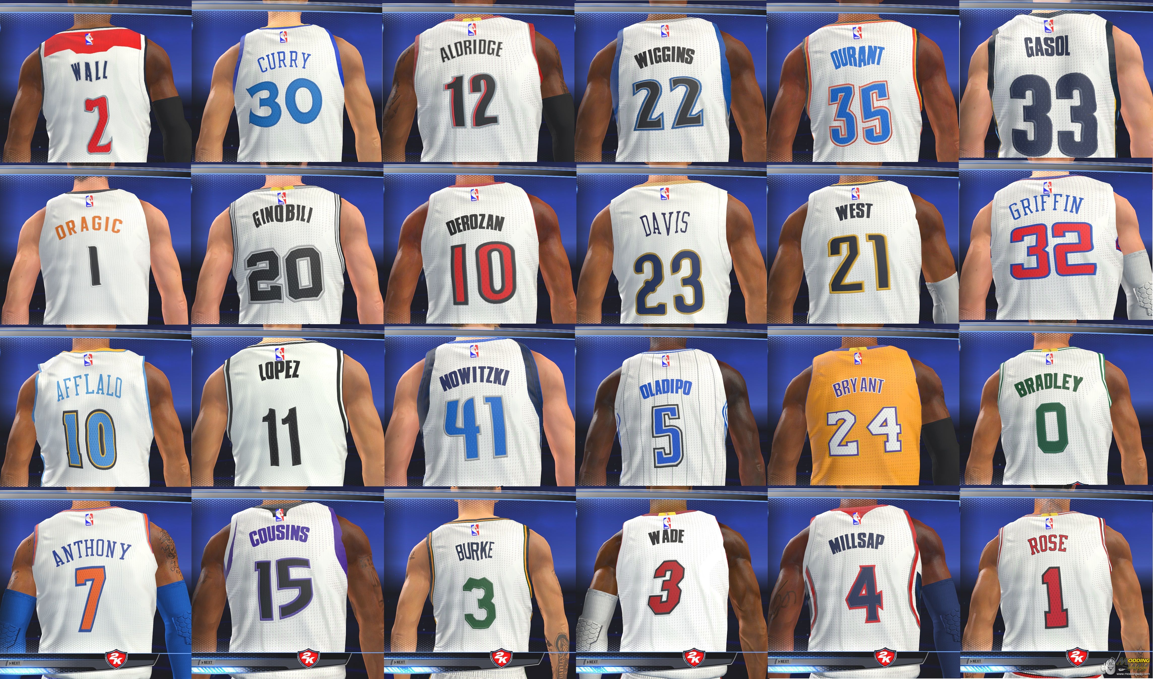2015-2016 Dallas Mavericks Jersey - NBA 2K14 at ModdingWay