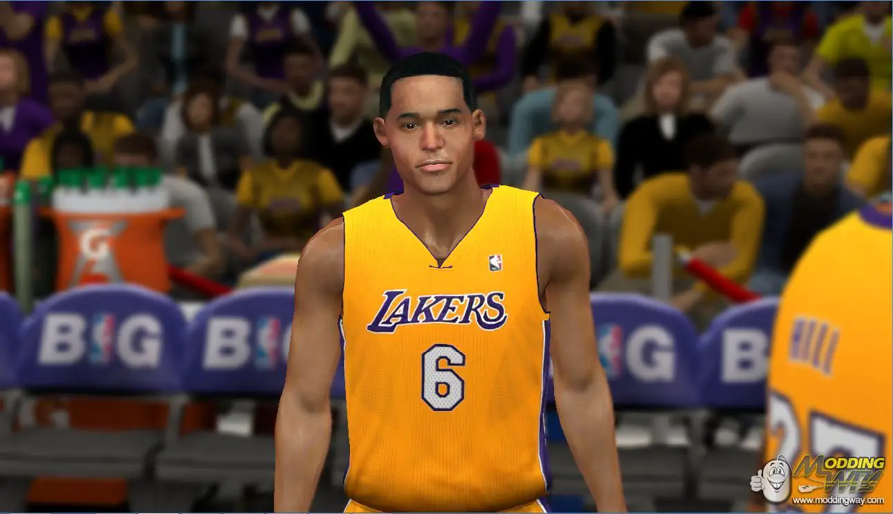 Jordan Clarkson Cyberface *Released - NBA 2K14 at ModdingWay