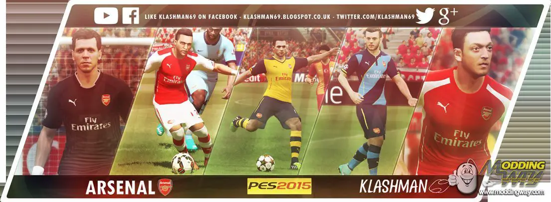 Mini Kits Pack Pes 2015 By Salichinko v0.3 - Pro Evolution Soccer 2015 at  ModdingWay