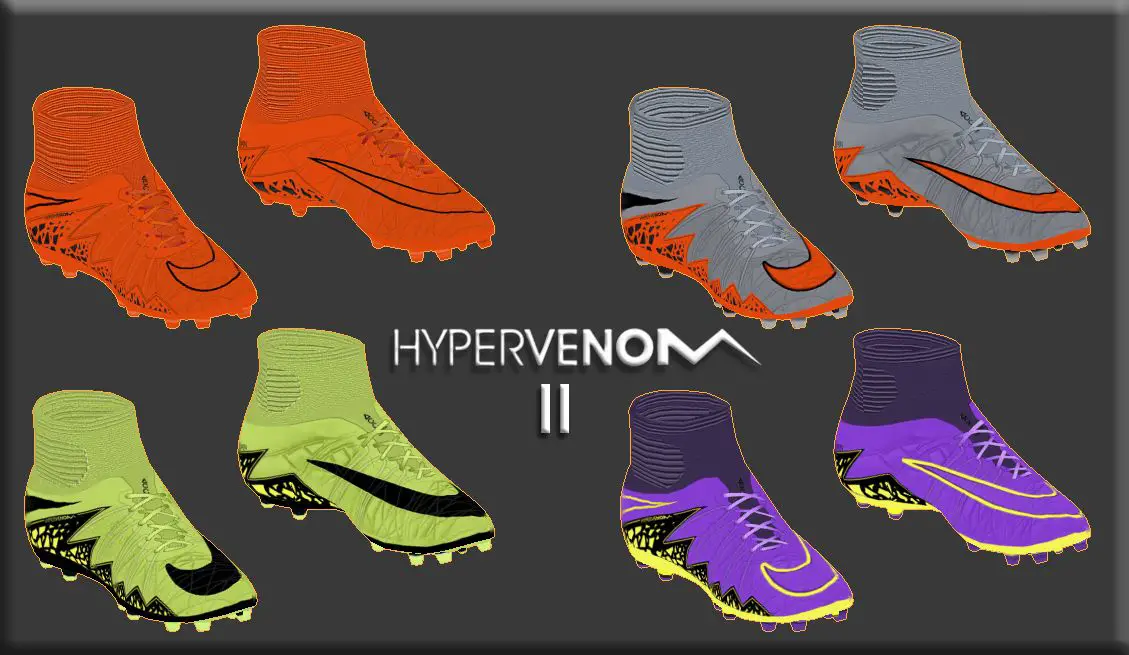 Agresivo Refrescante horario Nike Hypervenom II pack 2015 by b972 - FIFA 15 at ModdingWay