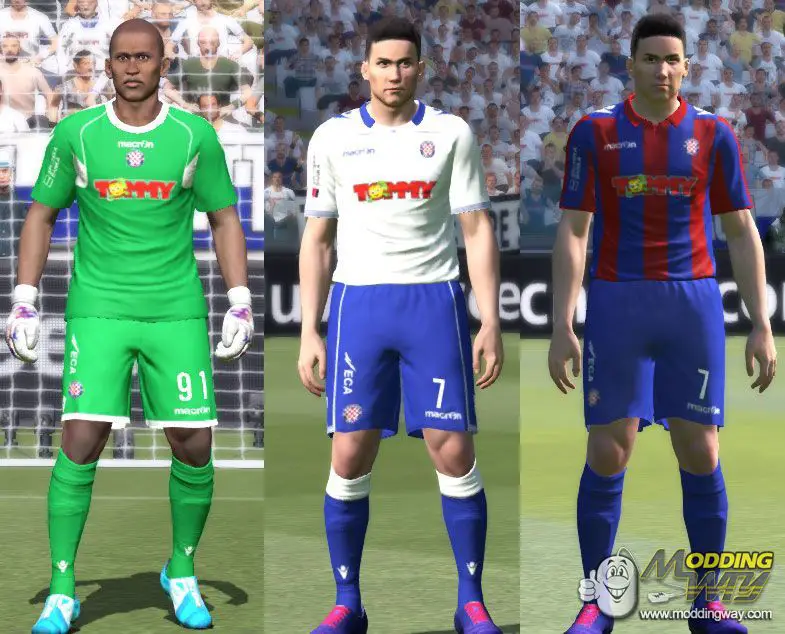 Hajduk Split 2014-15 Kits