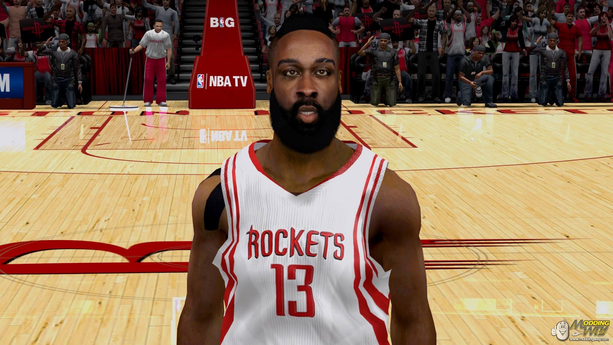 HD James Harden - NBA 2K14 at ModdingWay