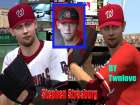 Stephen Strasburg Cyber Face - Major League Baseball 2K10