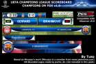 UEFA Champions League Fox Scoreboard
