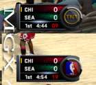 NBA on TNT Scoreboard