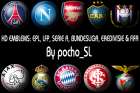 HD Emblems for all club teams