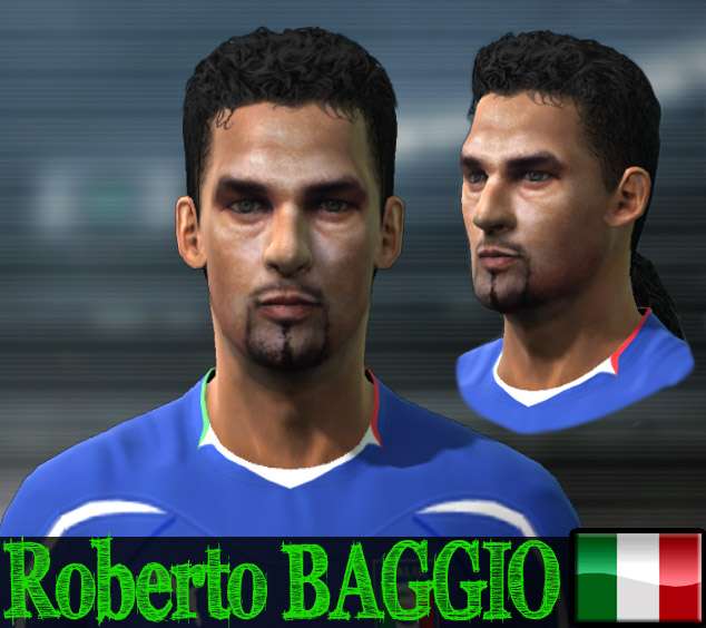 Roberto Baggio Face Pro Evolution Soccer 2011