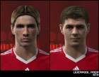 Gerrard and Torres Face