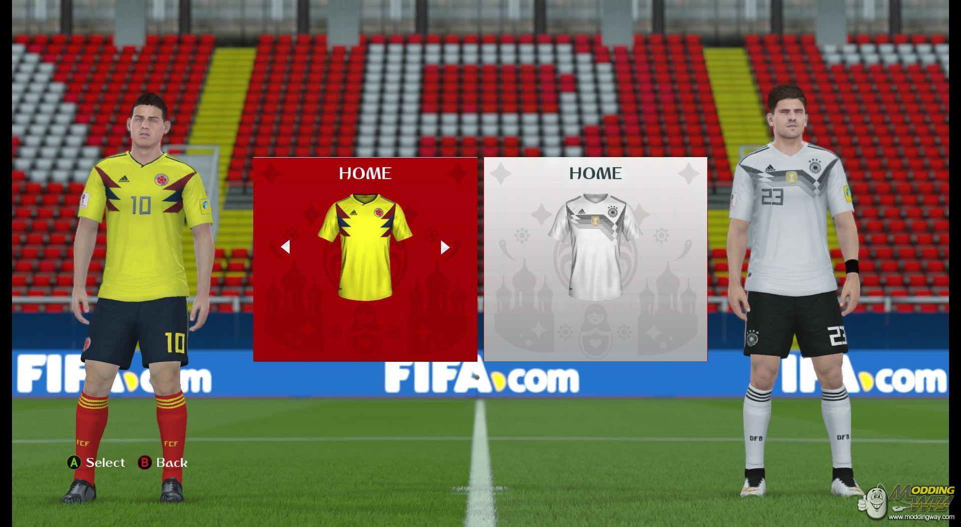 FIFA 16 ModdingWay Mod Update 20.0.0 - World Cup - FIFA 16 ...
