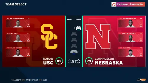 Madden 23 College Football Mod  With Ohio State VS Michigan Gameplay 