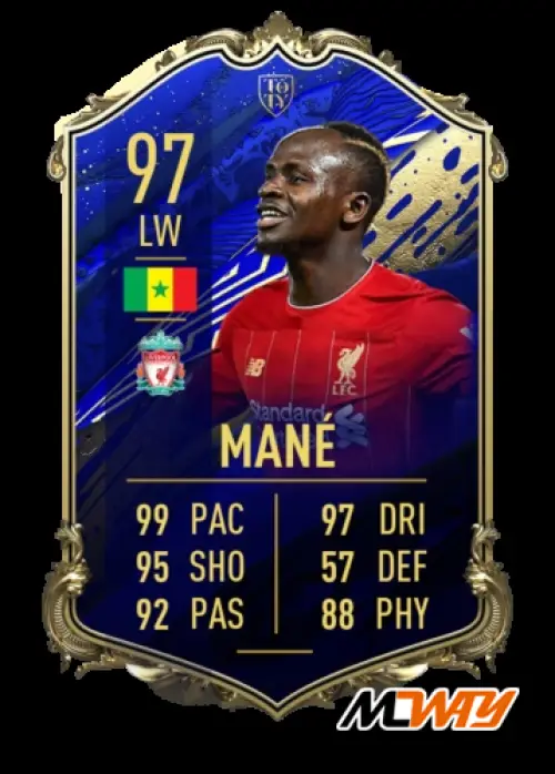 Mane last TOTY in FIFA 20