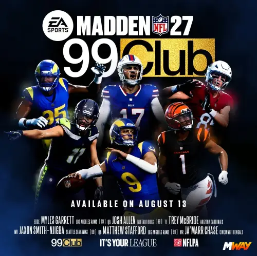 Madden NFL 27 99 Club Revealed